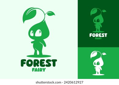 Forest Fairy Nature Forest Fantasy Logo Design