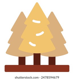 Forest Floor icon for web, app, infographic etc