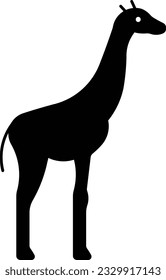 forest giraffe giraffe camelopard jungle animal Glyph
