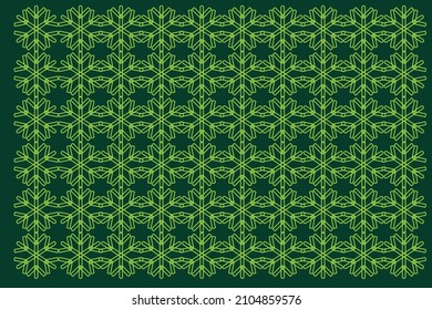 patrón de flores y hojas verdes y verdes esmeraldas y patrón abstracto