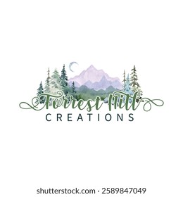 Forest Hill Creations Logo – Nature-Inspired Design