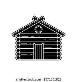 forest house icon. Element of Camping for mobile concept and web apps icon. Glyph, flat icon for website design and development, app development