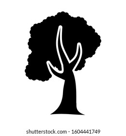 forest icon isolated sign symbol vector illustration - Collection of high quality black style vector icons
