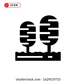 forest icon or logo isolated sign symbol vector illustration - high quality black style vector icons
