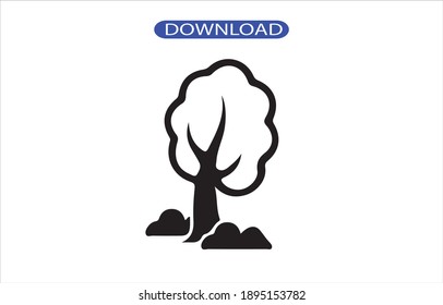 forest icon or logo isolated sign symbol vector illustration - high quality black style vector icons.