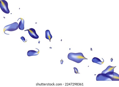 Forest Iris Organic Vector White Background Illustration. Tree Foliage Template. Lilac Leaf Herbal Brochure. Leaves Fly Wallpaper.