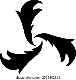 The forest, known as Mori in Japanese, represents the symbol of the kimimaro clan. The kimimaro clan is closely related to the otsusuki clan. seal clan vector set flat symbol.