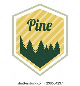 forest label design