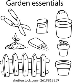 Forest Landscape Vector Illustration Use For Animation, Poster  