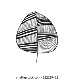 Forest leav. Vector. Hand drawn artwork. Set collection. Bohemia concept for wedding invitations, cards, tickets, branding, logo, label. Web mobile interface. Coloring book page for adults