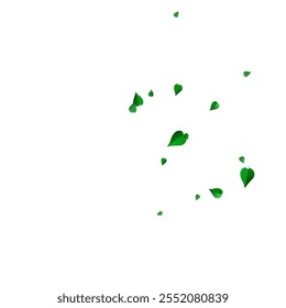 Forest Leaves Transparent Vector White Background Wallpaper. Herbal Greens Illustration. Olive Foliage Ecology Backdrop. Leaf Forest Pattern.