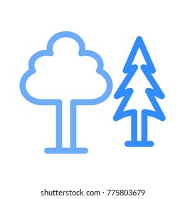  forest line style