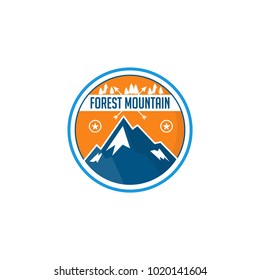 Forest logo vector