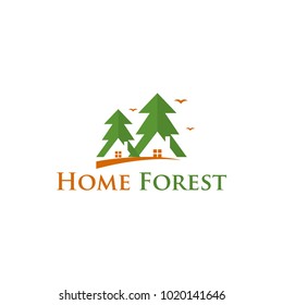 Forest logo vector