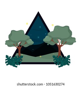 Forest on triangle