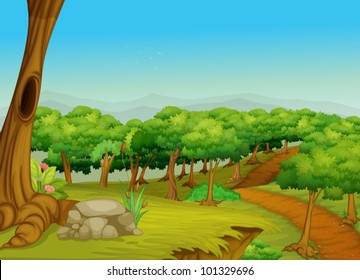 Forest Clipart Images Stock Photos Vectors Shutterstock