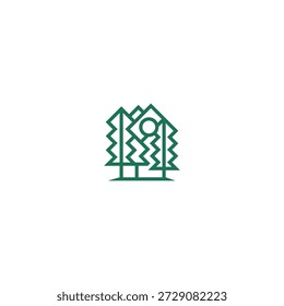 Forest photographer creative logo design.