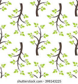 forest seamless isolated
