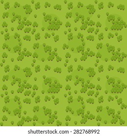 Forest seamless pattern