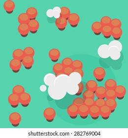 Forest seamless pattern