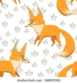 Forest. seamless pattern