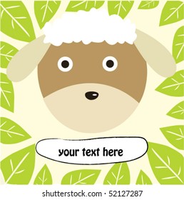 Forest sheep with text 5