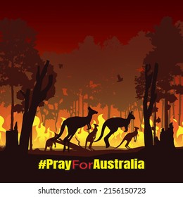 Forest silhouettes vector background, Natural vector illustration.
