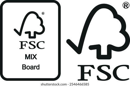 The Forest Stewardship Council (FSC) logo means that in item has been made using wood from well managed forests. For designers to use in packaging