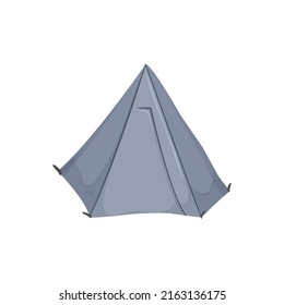 forest tent camp color icon vector. forest tent camp sign. isolated symbol illustration