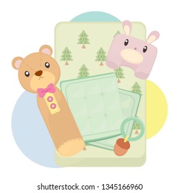 Forest Theme Baby Bedding