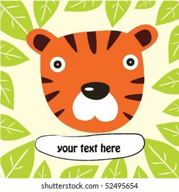 forest tiger with text 4