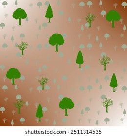 Abstrakte nahtlose geometrische Grafik Aquarell Pastell Kunstwerk Dekoration Vektor ethnische einfache Vorlage Tapete Druck Stoff Muster doodle niedliche Kurve Linie handgezeichnet Baum
