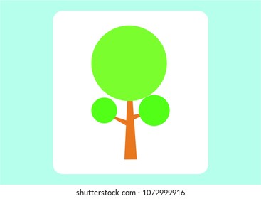 Forest tree symbol