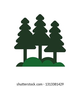 Forest vector icon