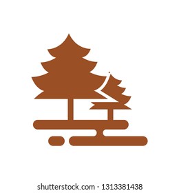 Forest vector icon