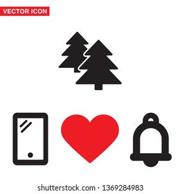 Forest Vector icon