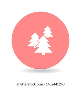 Forest Vector iconVector icon cart with box 10 EPS . Lorem Ipsum Illustration design