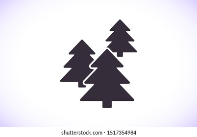Forest Vector iconVector icon cart with box 10 EPS . Lorem Ipsum Illustration design