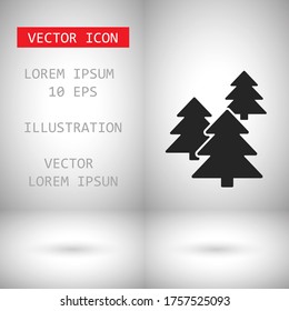 Forest Vector IconVektorsymbol Karren mit Box 10 EPS . Lorem-Ipsum-Illustrationsdesign