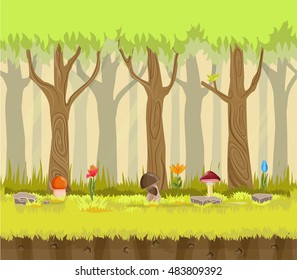 Forest Vector illustration