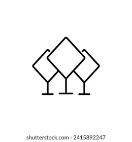 Forest Vector Pictogram For Design, Infographics, Apps 
