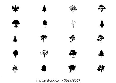 Forest Vector Solid Icons 5