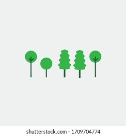 Wald-Wälder, Vektorsymbol