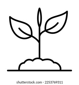 Forestation Icon Logo Design Vector Template Illustration Sign And Symbol Pixels Perfect