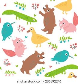 forest.illustration background