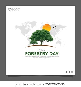 Forestry Day, also known as the International Day of Forests, is observed on March 21st to raise awareness about the importance of forests.