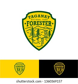Forestry logo and emblem