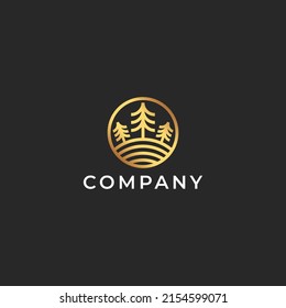 Forestry Logo For Social Group Or Company