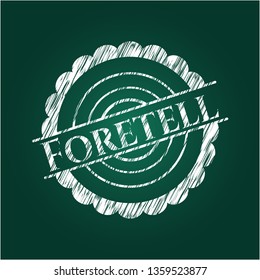 Foretell chalkboard emblem