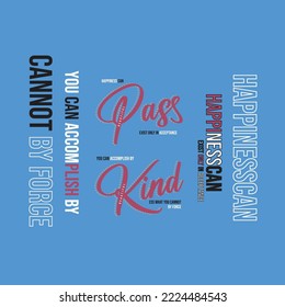 slogan de diseño de camisetas para siempre